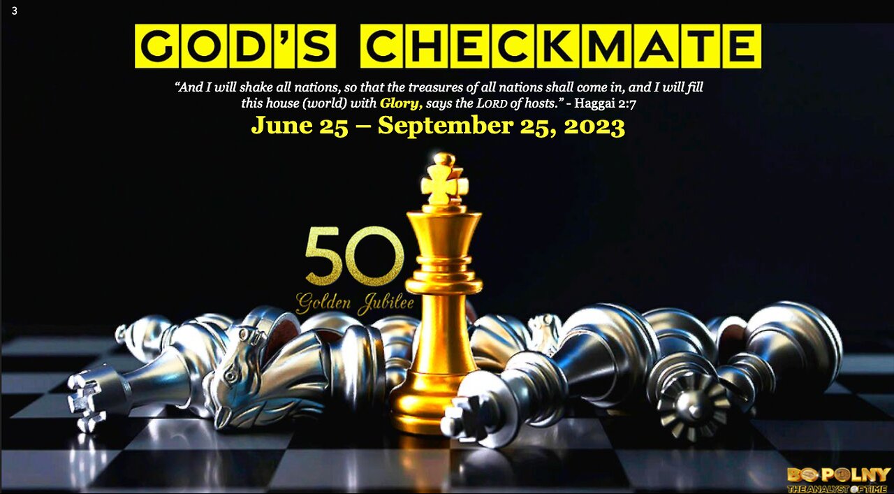 God's Checkmate in September? Bo Polny LIVE. B2T Show Jul 19, 2023