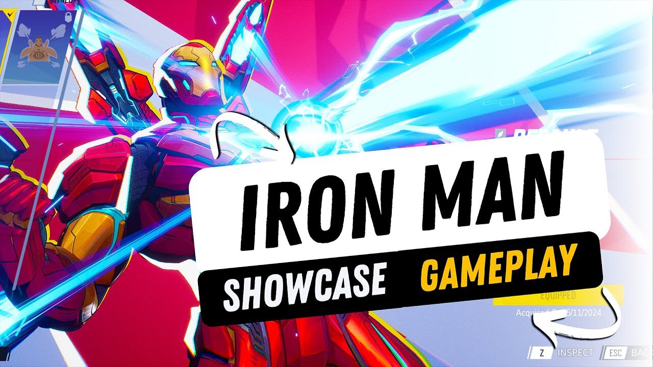 Tony Stark "Iron Man" ● Showcase & Gameplay! (Marvel Rivals)