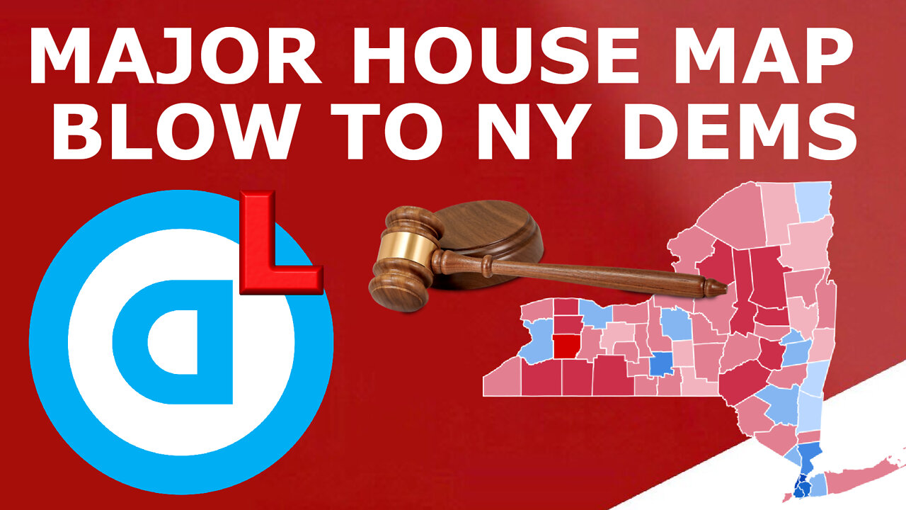 HUGE REDISTRICTING WIN! - New York Judge STRIKES DOWN Democrat Map, Orders a Fair One to Be Drawn