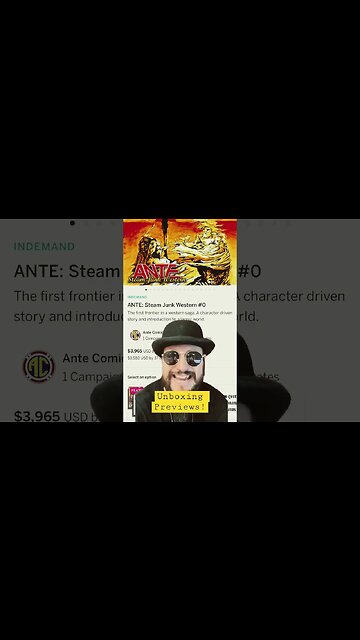 UnBoxing TWO New Independent Comics Preview | Star Spangled Squadron | Ante Steam Junk Western