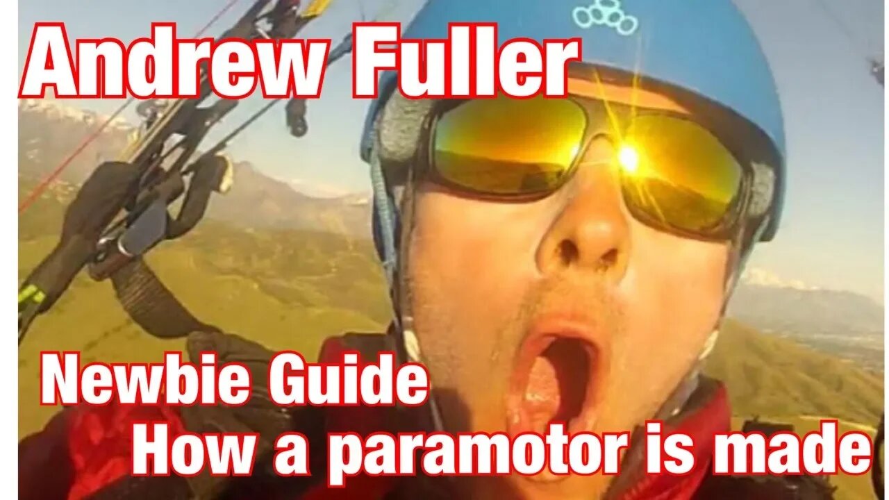 Beginners guide to paramotor frame welding and what reserve should you get