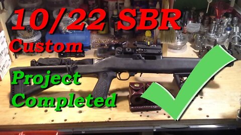 Ruger, 10/22, SBR, Custom, Rabbit Hunting Machine, with Laser & Red Dot Sight, Introduction