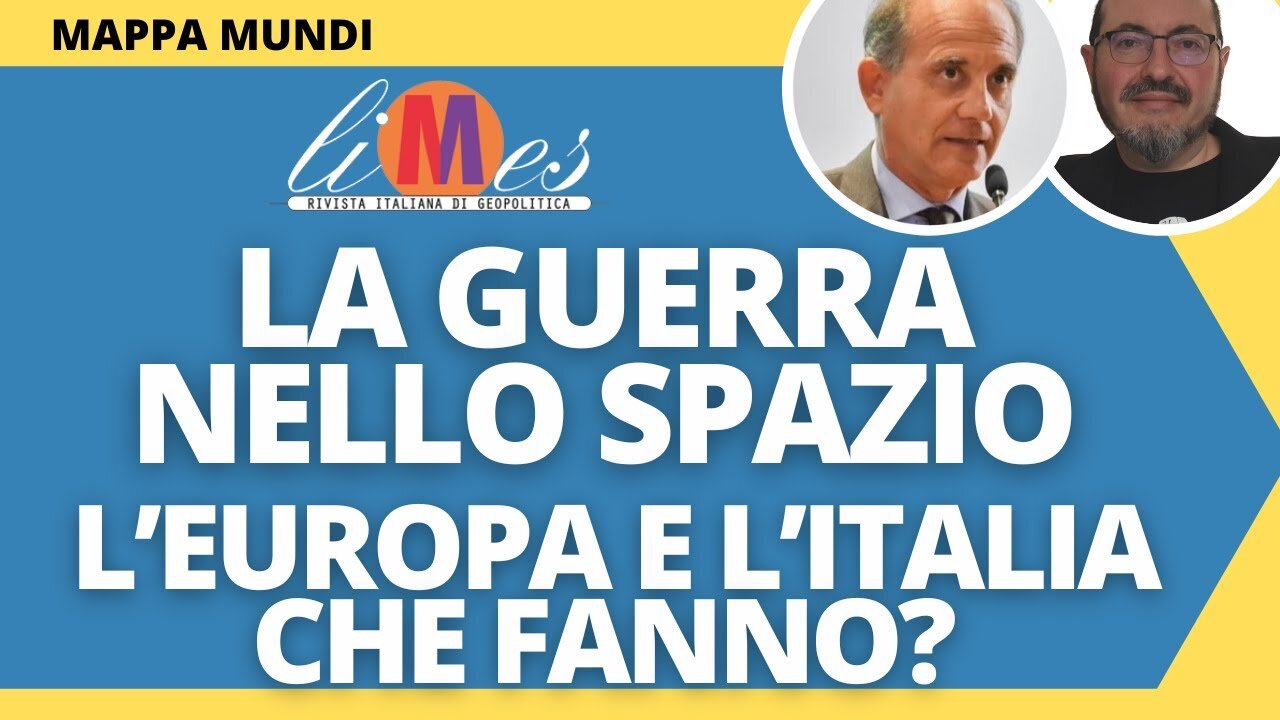 🔴 La guerra nello Spazio. Usa, Russia e Cina accelerano. L'Europa e l'Italia cosa fanno?