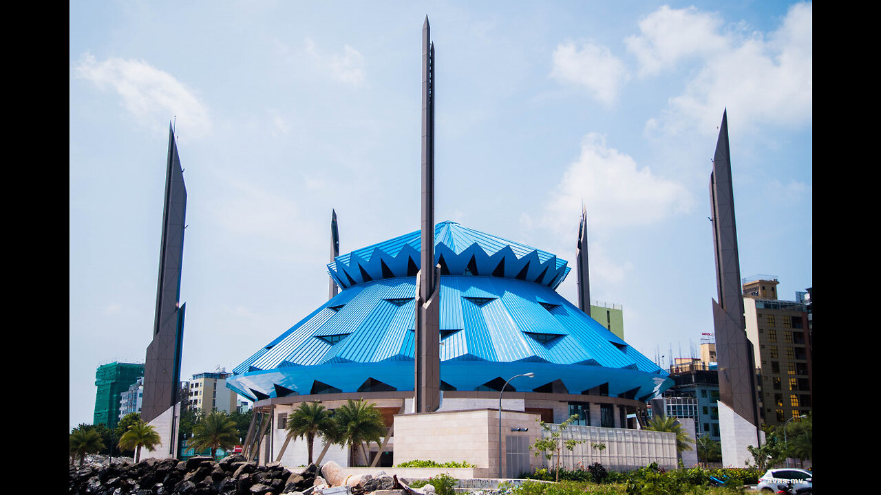 Masjid in Male of Maldives