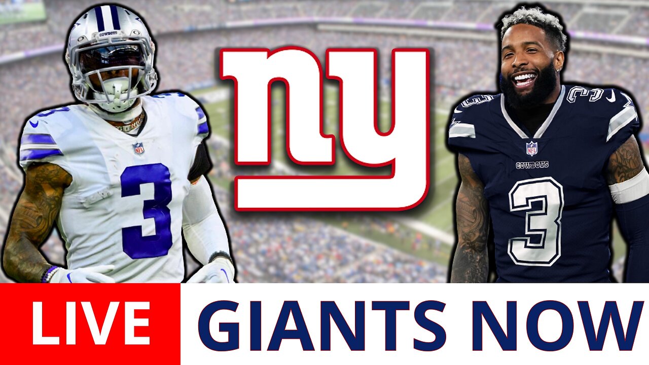 LIVE: New York Giants Rumors, News Ft. Odell Beckham Jr TO THE COWBOYS?