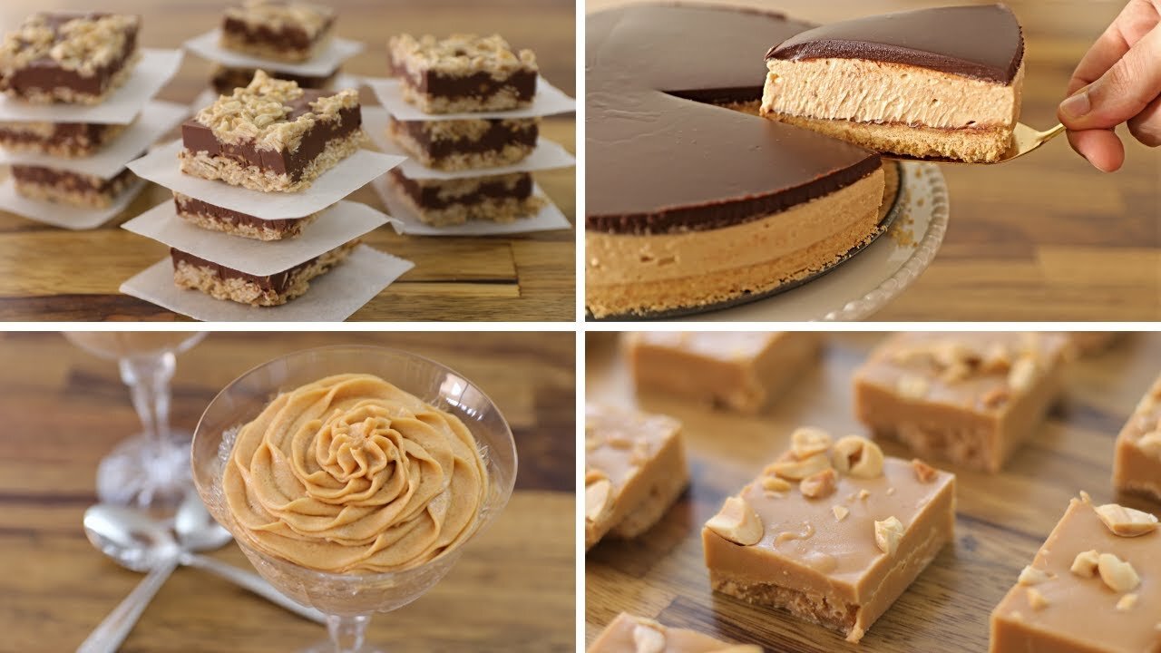 EASY 4 NO BAKE DESSERTS