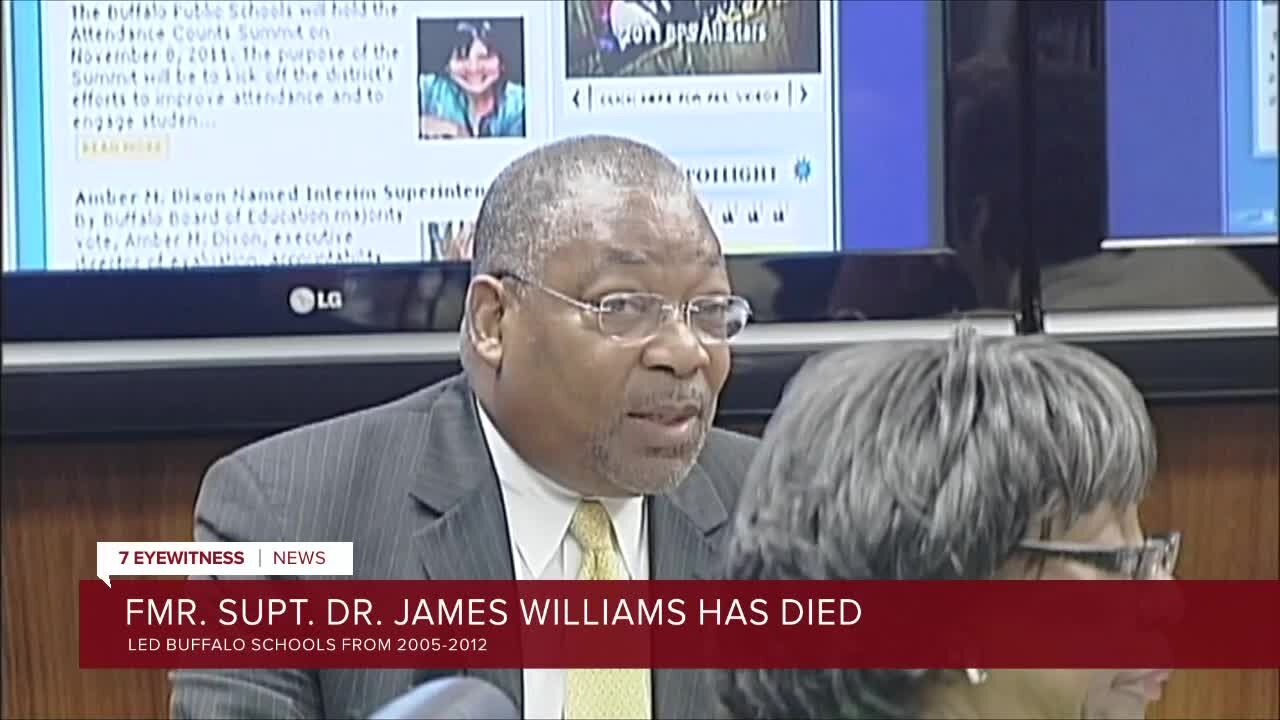 Former Superintendent Dr. James Williams has died