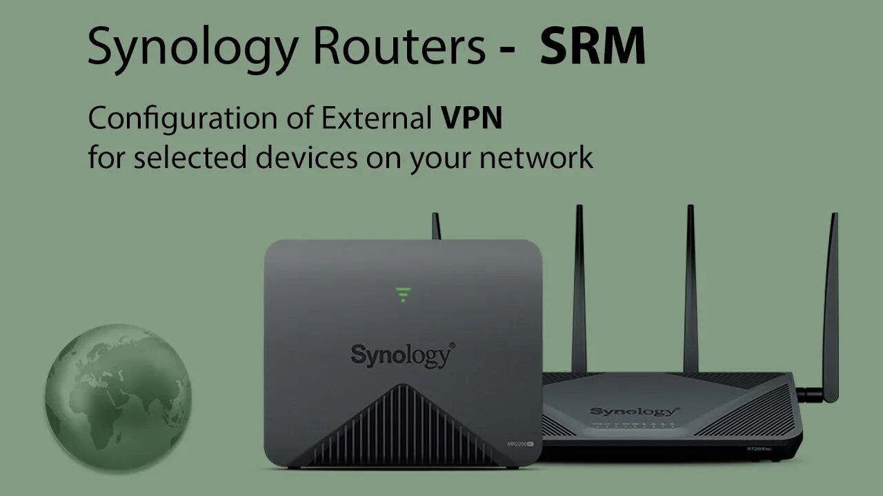 Synology SRM - External VPN for specific devices