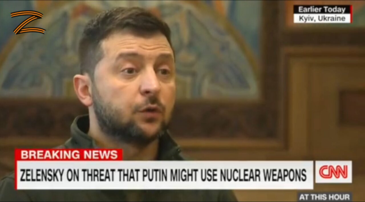 Zelensky: Putin may use nuclear or chemical weapons because he doesn´t value the lives of the people