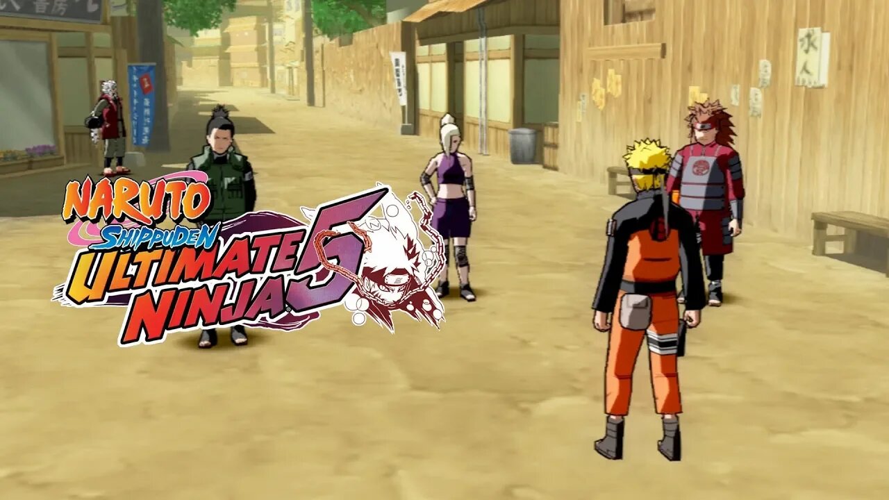 NARUTO SHIPPUDEN: ULTIMATE NINJA 5 #8 - Sai?! Capitão Yamato?! (Legendado e Traduzido em PT-BR)