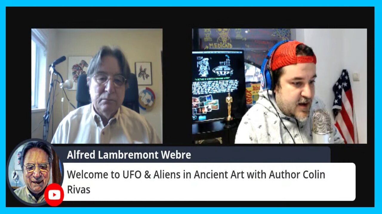 UFO & Aliens in Ancient Art w/ Alfred Webre Live!