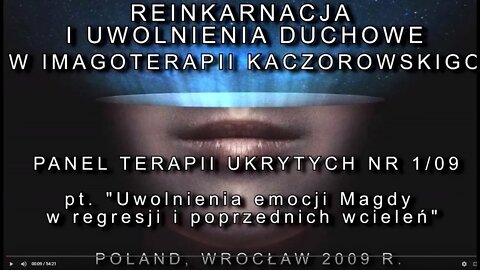 UWOLNIENIE DUCHOWE ENERGII -EGZORCYZMY, LUCYFER -AGRESYWNE BYTY ALKOHOLU REINKARNACJA/2009 ©TV IMAGO