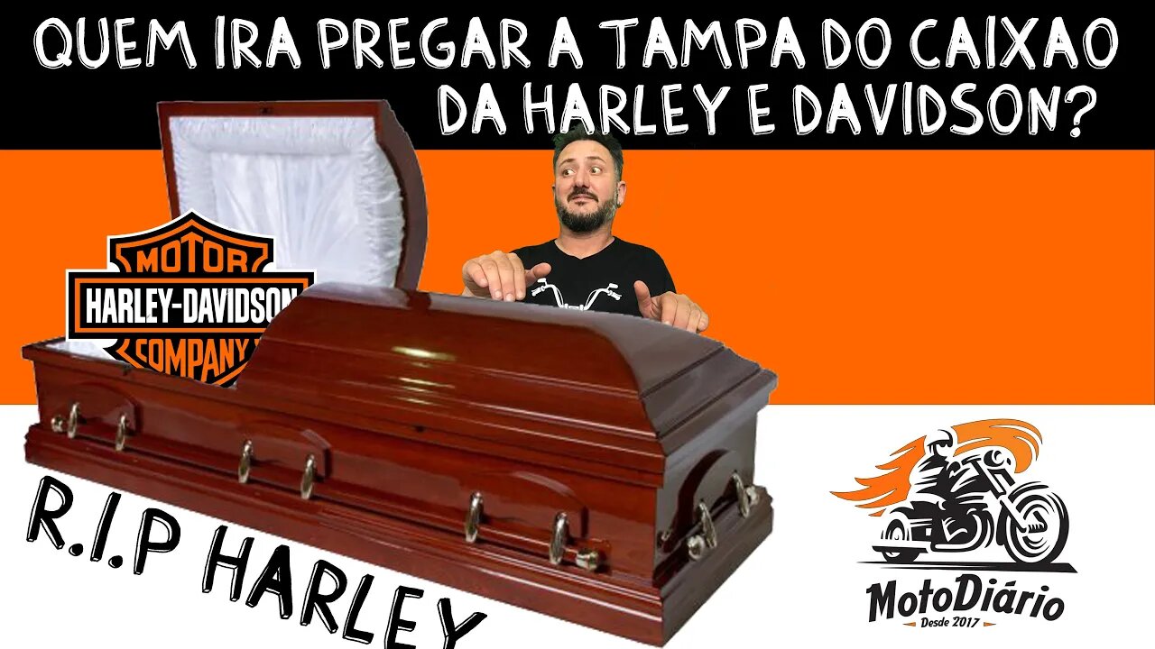 Quem irá PREGAR A TAMPA do CAIXÃO da Harley DAVIDSON?