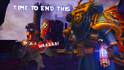 FINALLY A REAL FIGHT! | Warhammer 40k: Space Marine