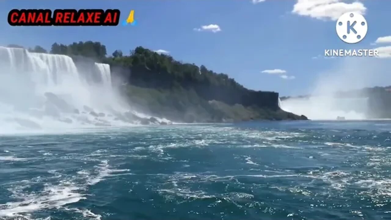 BELAS CACHOEIRAS COM IMAGENS DESLUMBRANTES, AO SOM DE UMA LINDA MÚSICA RELAXANTE🧘♂️