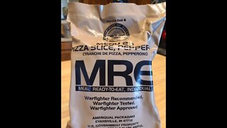 MRE Menu 23 Pepperoni Pizza