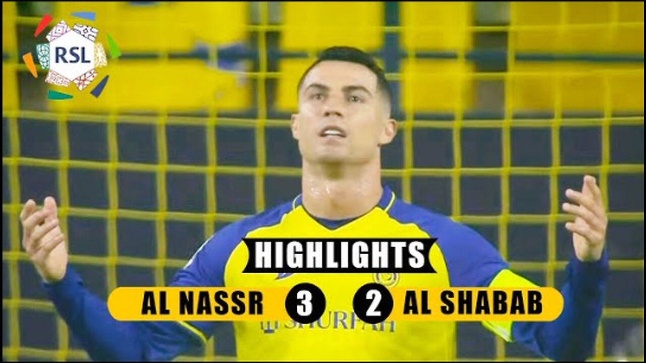 Al Nasr 3-2 Al Shadab|| highlights || saudi pro legue|| 24th may 2023