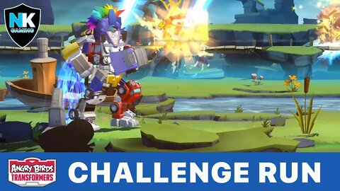 Angry Birds Transformers 2.0 - Challenge Run - Featuring Optimus Maximus
