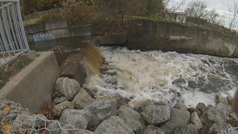 Post storm steelhead fishing conditions