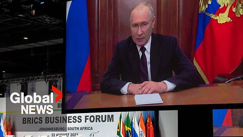 BRICS summit : putin boasts about Russia's output economy,