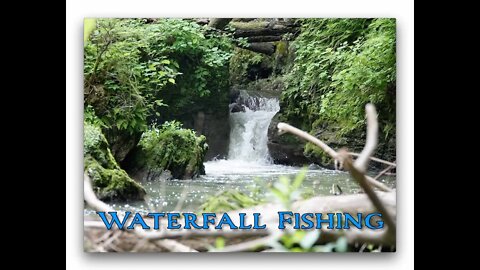 Waterfall fishing in Ohio (missed a MONSTER!)