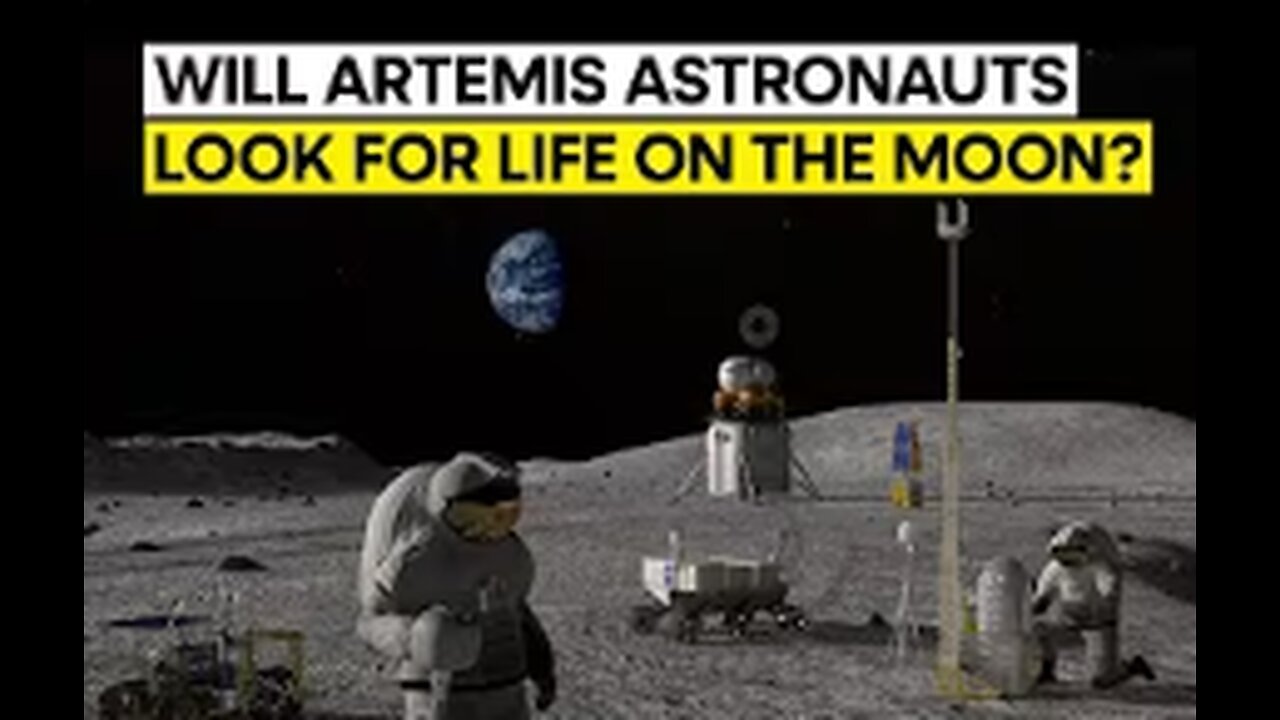 NASA scientist admits that the Moon 'might already have life on it' | NASAedits1