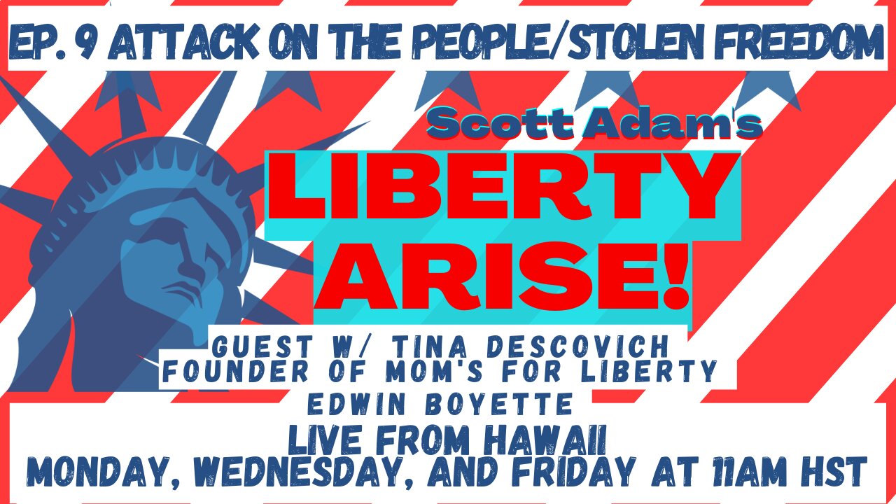 Ep. 9 Attack on the People/Stolen Freedom Mom's for Liberty founder Tina Descovich & Edwin Boyette