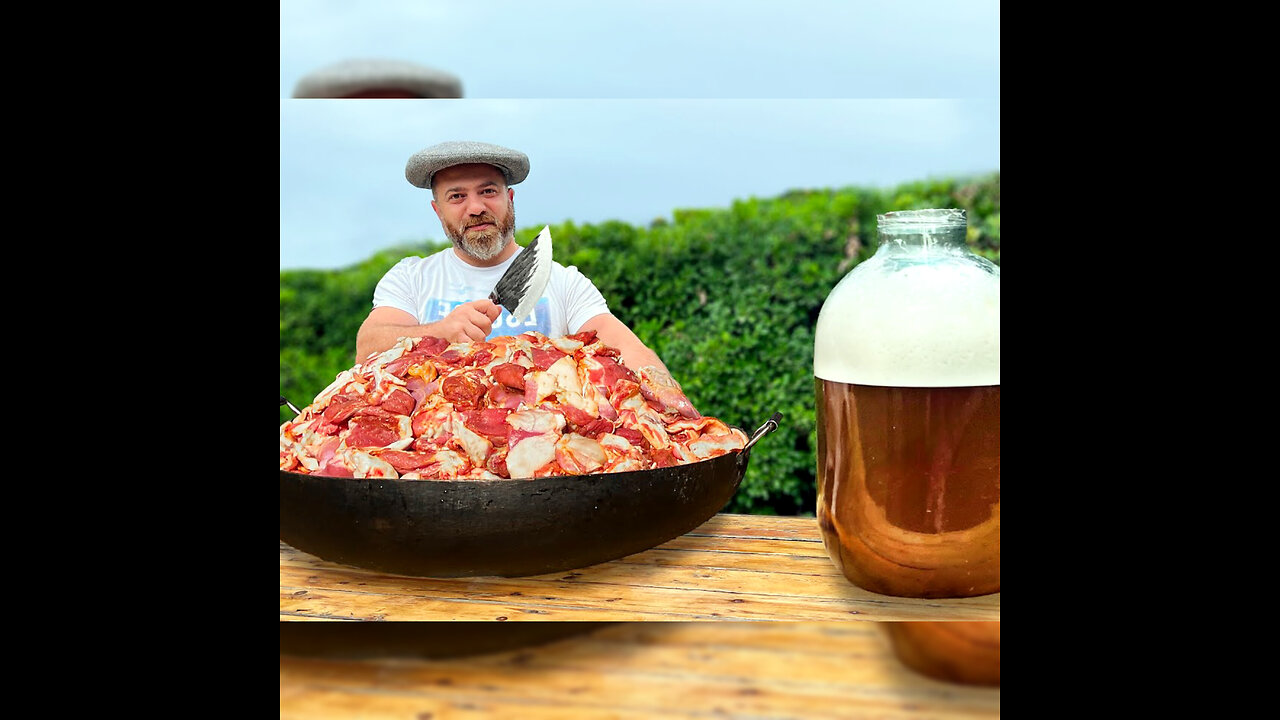 Juicy Lamb Roasted in Beer! Cutting and Cooking the Perfect Meat Recipe for a Man