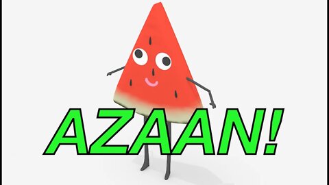 Happy Birthday AZAAN! - WATERMELON Birthday Song