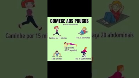 RECEITA FIT PARA EMAGRECER RÁPIDO E FÁCIL - Vídeo TikTok #Shorts