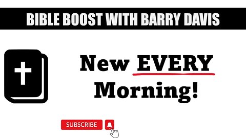 How to Start Your Morning EVERY DAY! A look at Lamentations 3:22-23.