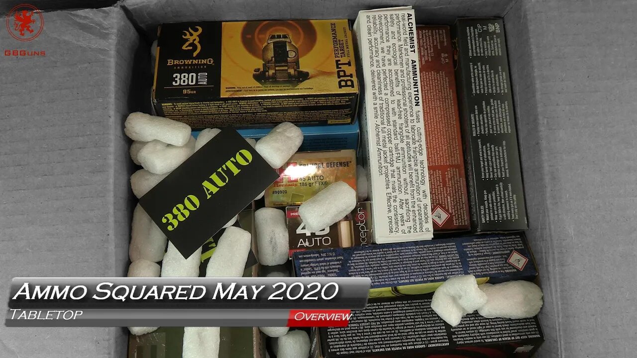 I got Ammo! May 2020 Ammo Squared Shipment