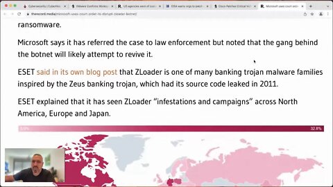 VMWare Workspace 1 Exploit, Pipedream Malware, CISA Warning, CISCO Patch & Zloader