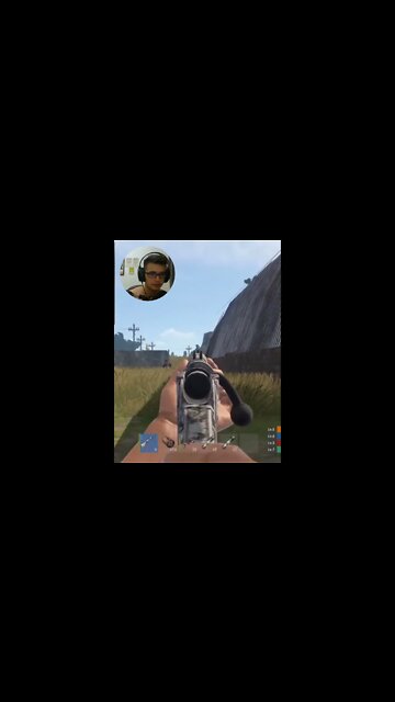 Tiro de sniper Sincronizado e Calibrado 😱 Rust #rust #shorts
