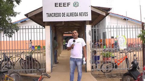 Solenidade de formatura de agentes de trânsito mirim em alta floresta Ro