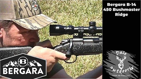 450 Bushmaster Bergara B14 Ridge/ How to improve your rifle shooting in One Day