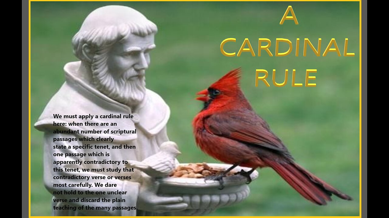 A CARDINAL RULE - LCM #192