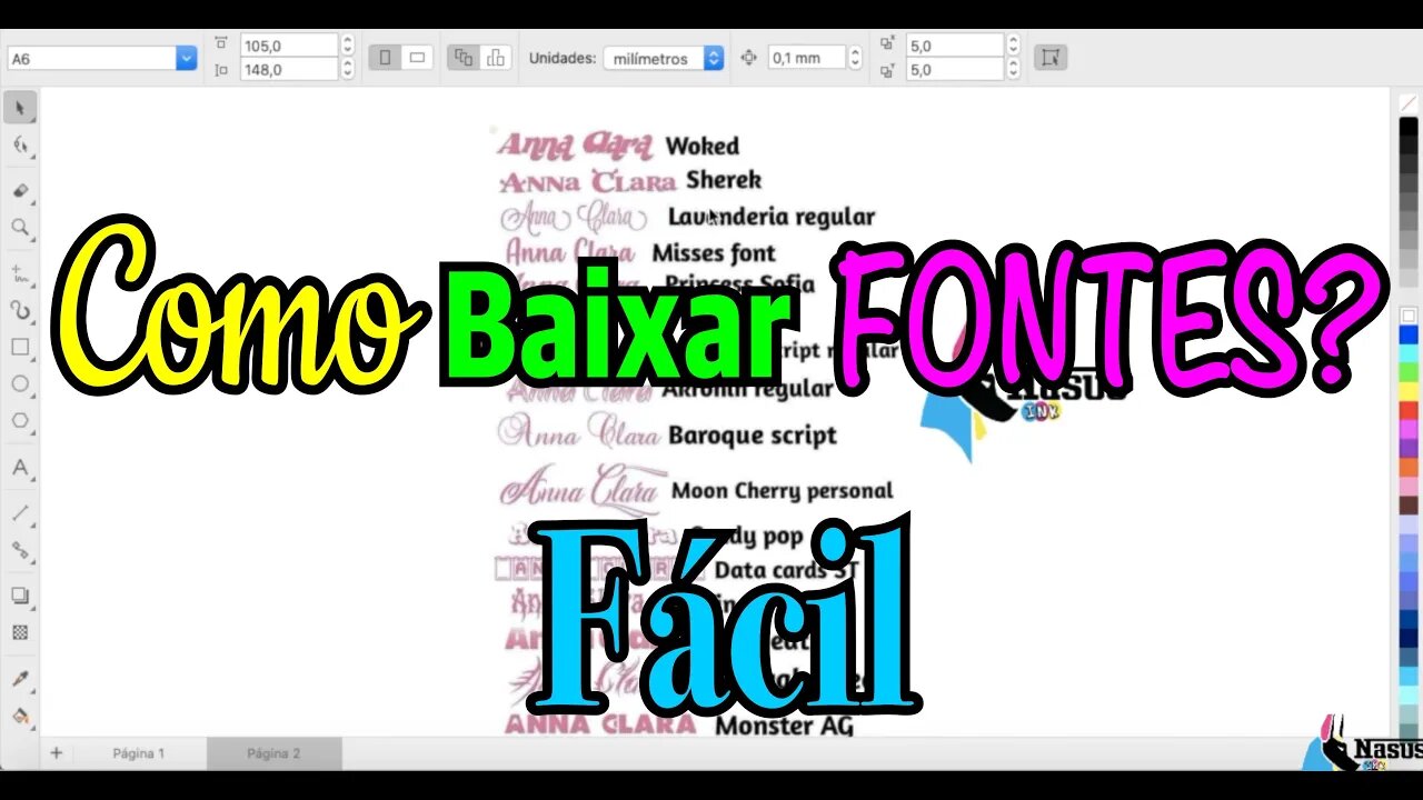 Como Baixar fontes para SUBLIMAÇÃO, TRANSFER OU SERIGRAFIA