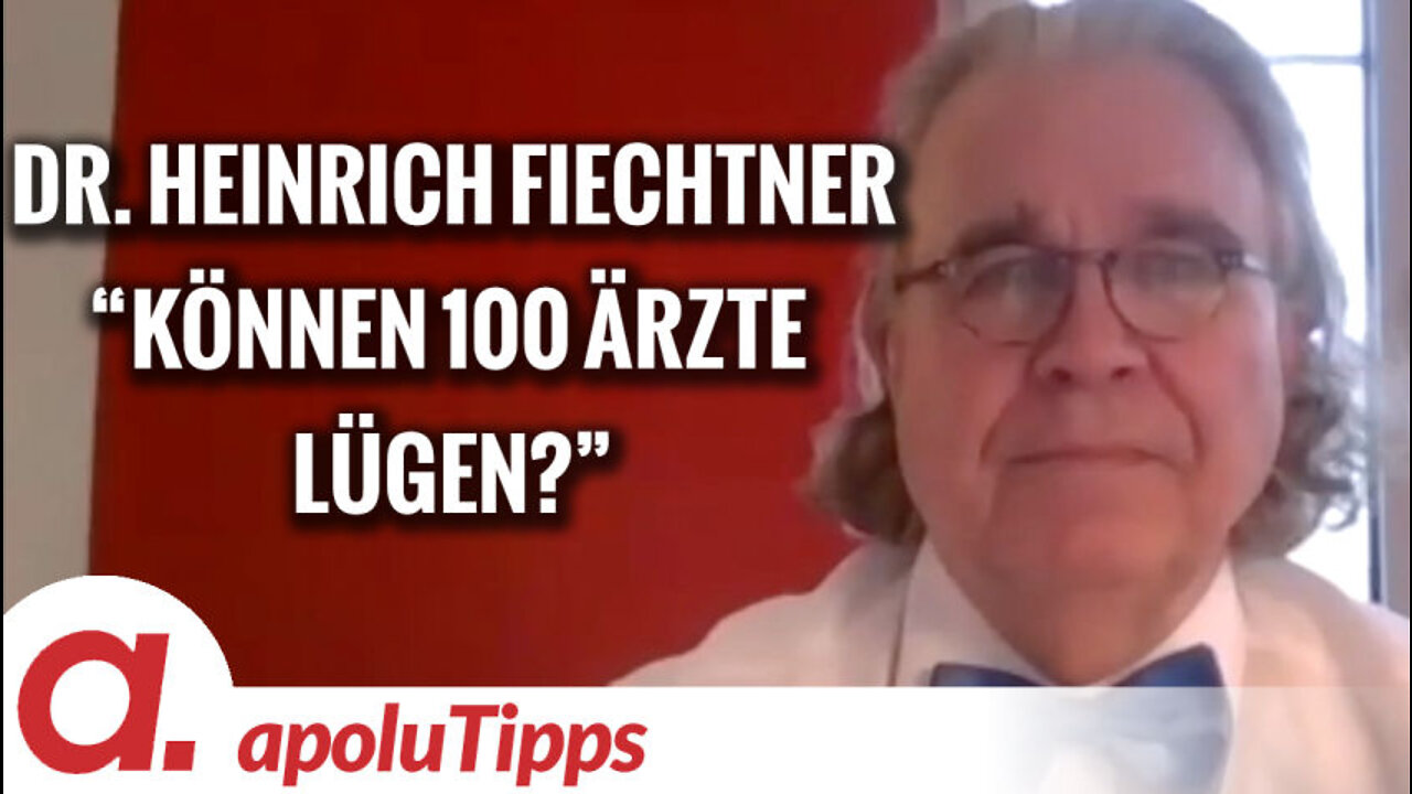 Interview mit Dr. Heinrich Fiechtner – “Können 100 Ärzte lügen?”