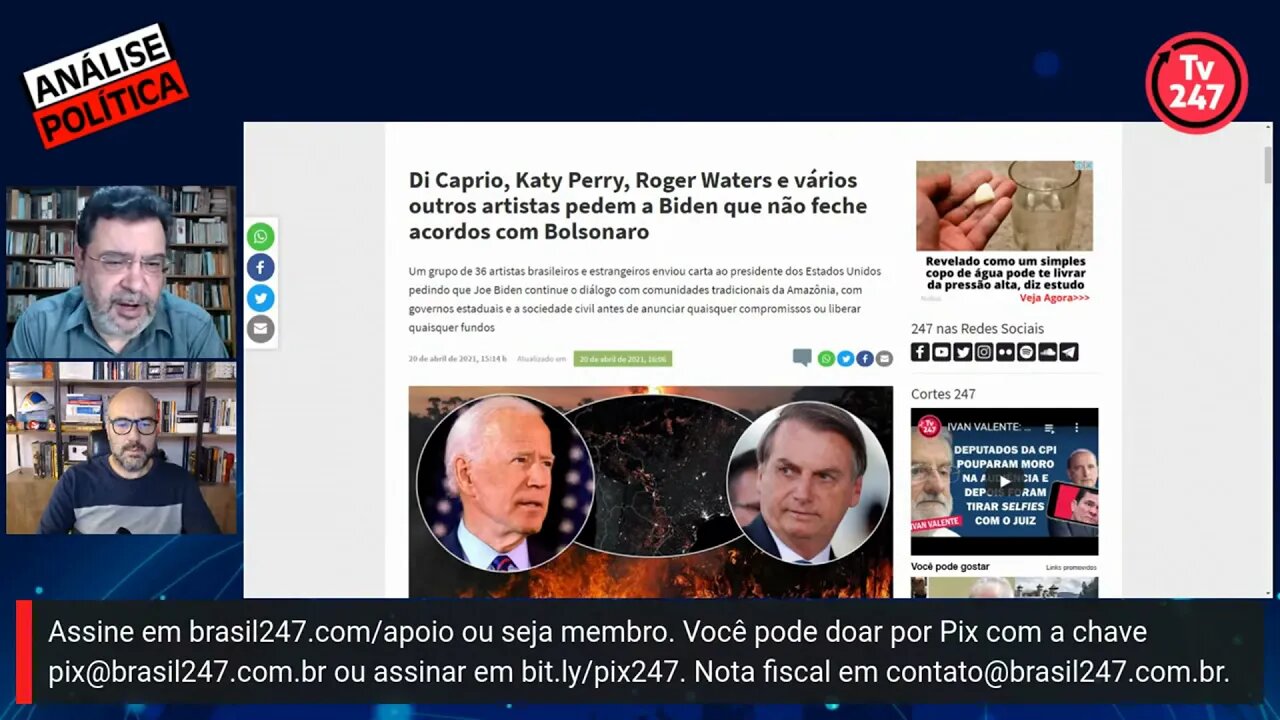 Ninguém resolverá o problema do clima no regime capitalista | Momentos da Análise Política na TV 247