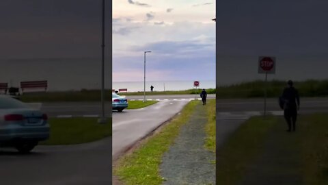 Stanhope beach from the Campground