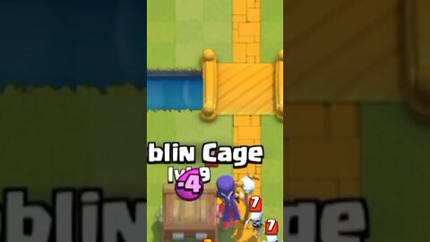 Goblin Cage(2) - Clash Royale #shorts