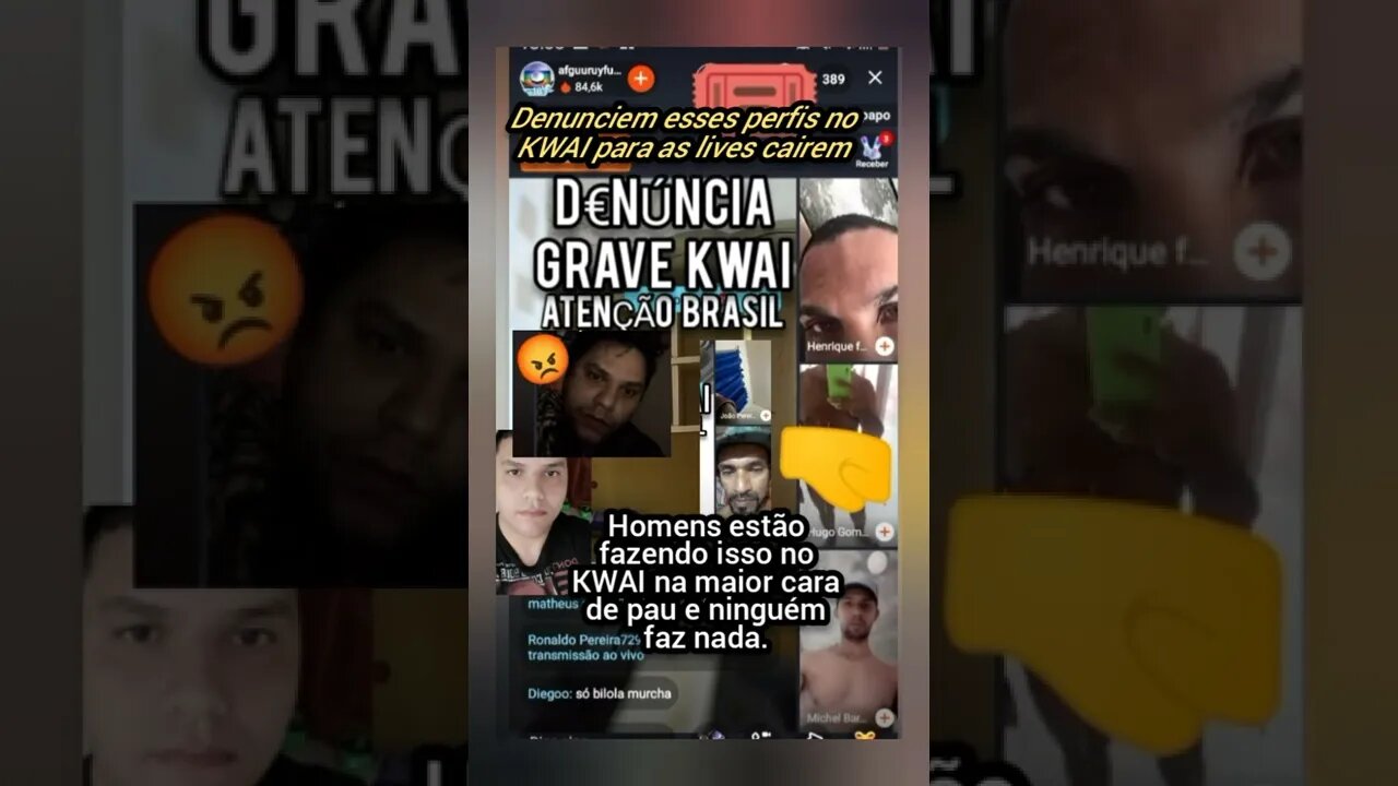 KWAI Atenção famílias vejam isso Live na descrição