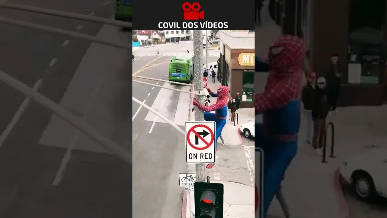 o melhor homem aranha amador de todos