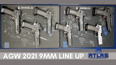 Atlas Gunworks 2021 9MM Pistol Line Up and Model Comparison