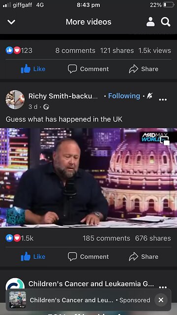 Alex Jones : transgender banned in UK ?