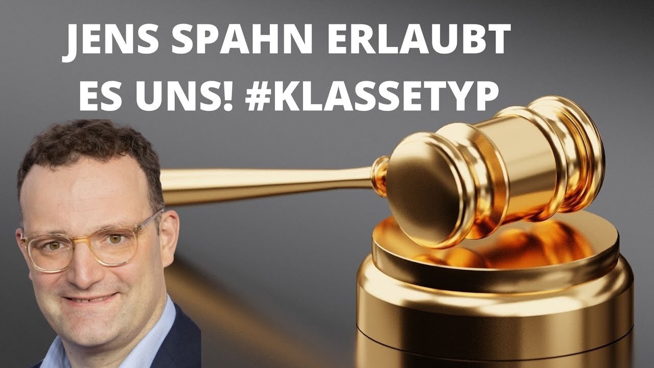 Wie geil! Jens Spahn packt die Freiheitsrechte aus! Klasse Typ!