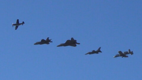 Super Bowl LVI flight RTB at Los Alamitos JFTB Feb 13, 2022