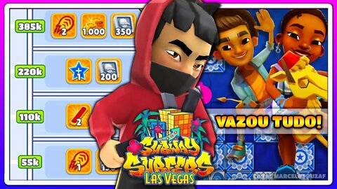 Subway Surfers Las Vegas 2021 | Vazou a Próxima Atualização | Recorde com Akira