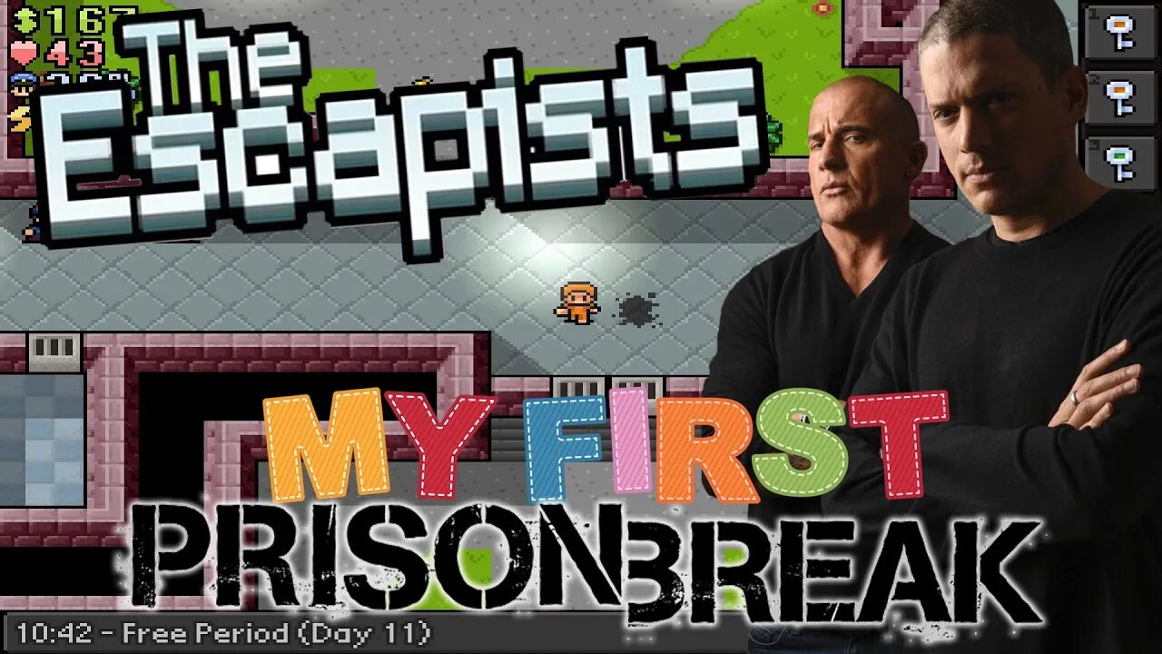 The Escapists - My First Escape Attempt (Prison Break Strategy Game)